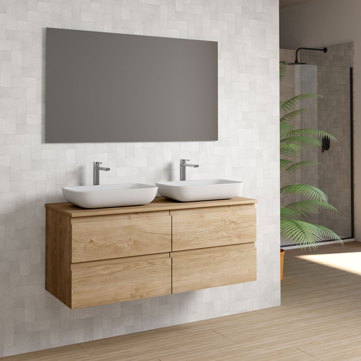 Bänkskiva Tenfors 120x45 cm Ek