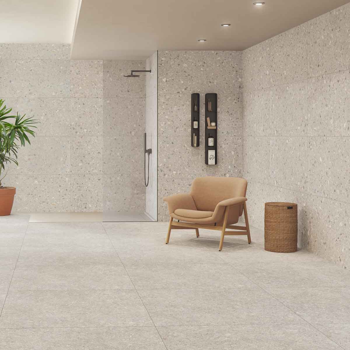 Provbit Klinker Oikos Terrazzo Natural Matt 60x60