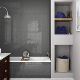 Provbit Kakel Vision Dark Grey Blank 15x15