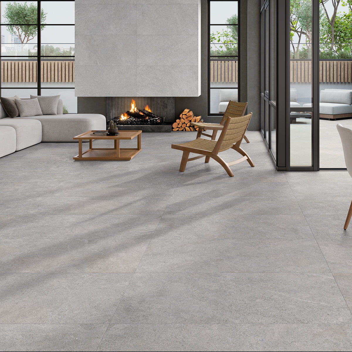 Provbit Klinker Arenite Kalksten Grey Matt 60x60