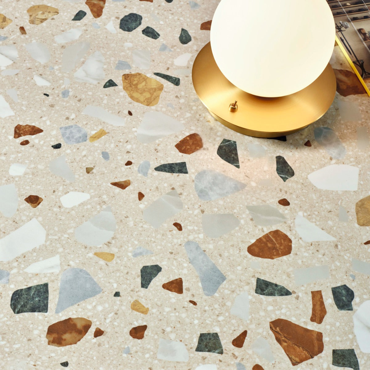 Provbit Klinker Terrazzo XL Beige Matt 60x60