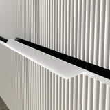Kommod 100 cm Tenfors Bambu Vit Matt