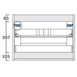 Kommod 120 cm Tenfors Allmoge Antracit