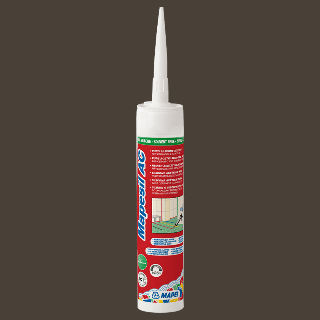 Mapesil AC Silikonfogmassa 114 Anthracite