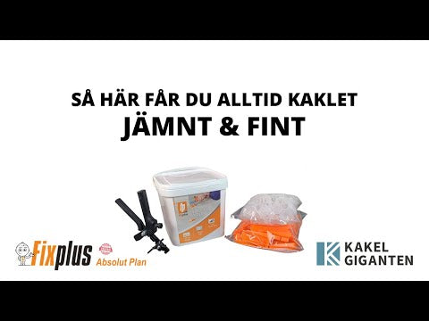 Tenfors Nivåsystem Set 3mm fog, 250st