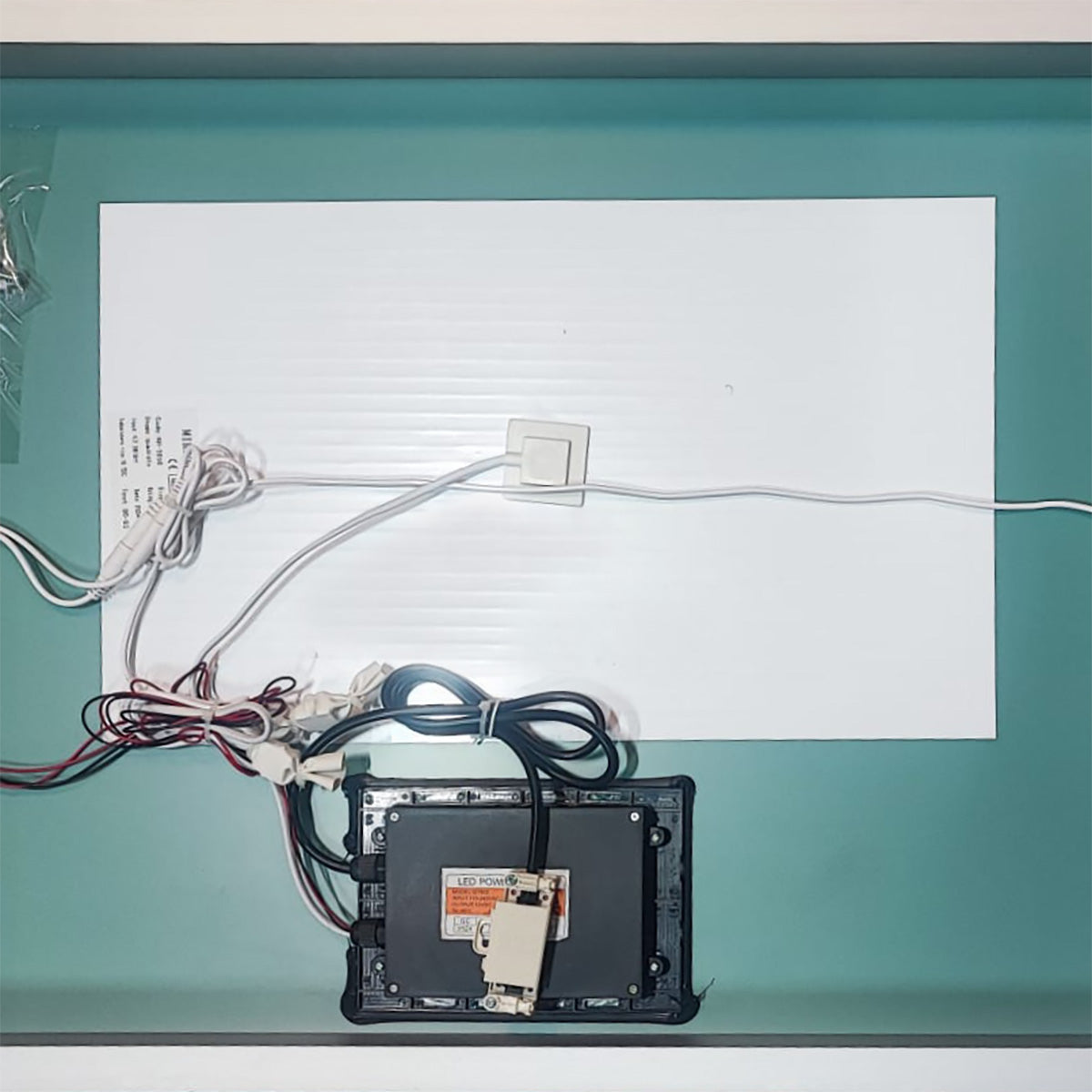 Badrumsspegel Imfri LED med Bluetooth 120x65 cm Tenfors Spoty