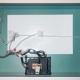 Badrumsspegel Imfri LED med Bluetooth 80x65 cm Tenfors Spoty