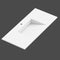 Swatch för Tvättställ Solid Surface Tenfors Flow 100 cm Vit Matt