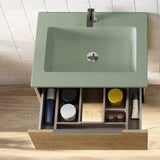 Tvättställ Solid Surface Tenfors Alpin 60 cm Salvia