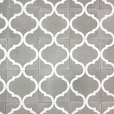 Marockanskt Kakel Zawat Grey 20x20 (12mm)